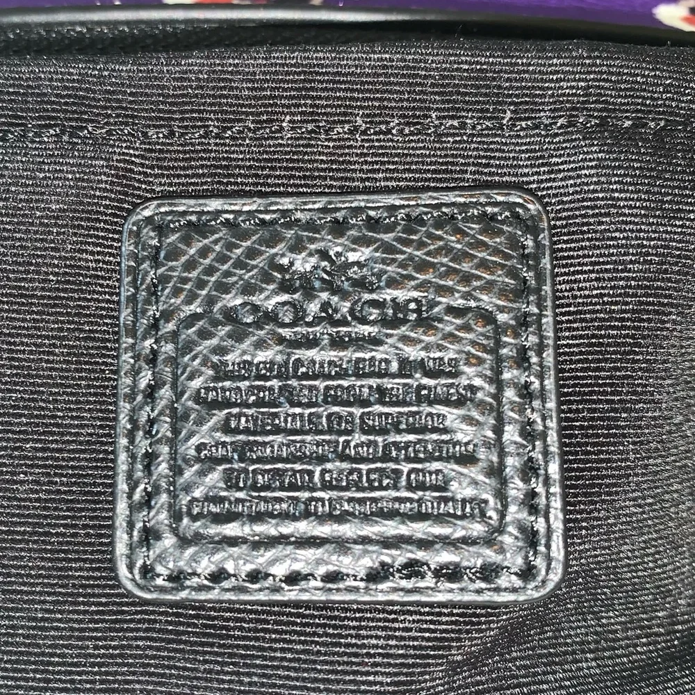 Coach Bramble Rose Crossbody Bag and Black Pouch - Picture 16 of 16